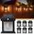 SOLAR WALL LIGHT LAMP WITH SENSOR